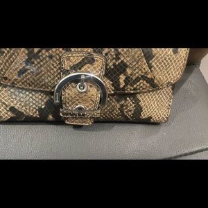 Coach leather wallet